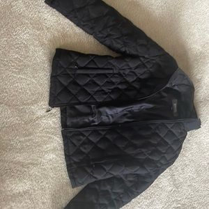 Kenneth Cole, black quilted jacket women’s size 10